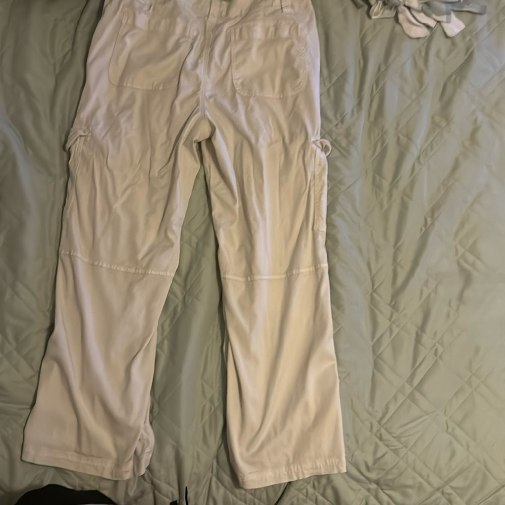 Cream white jeans